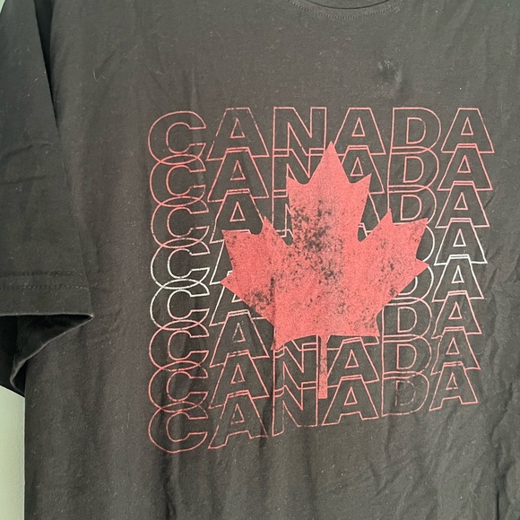 Canada Logo T-Shirt Graphic Tee Men’s XL in Support of Jumpstart for Kids Canada - Picture 3 of 4
